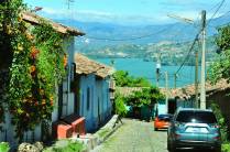 A pacata cidade colonial de Suchitoto, nas montanhas no norte de El Salvador